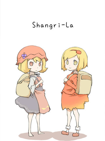 in shangri la people live in