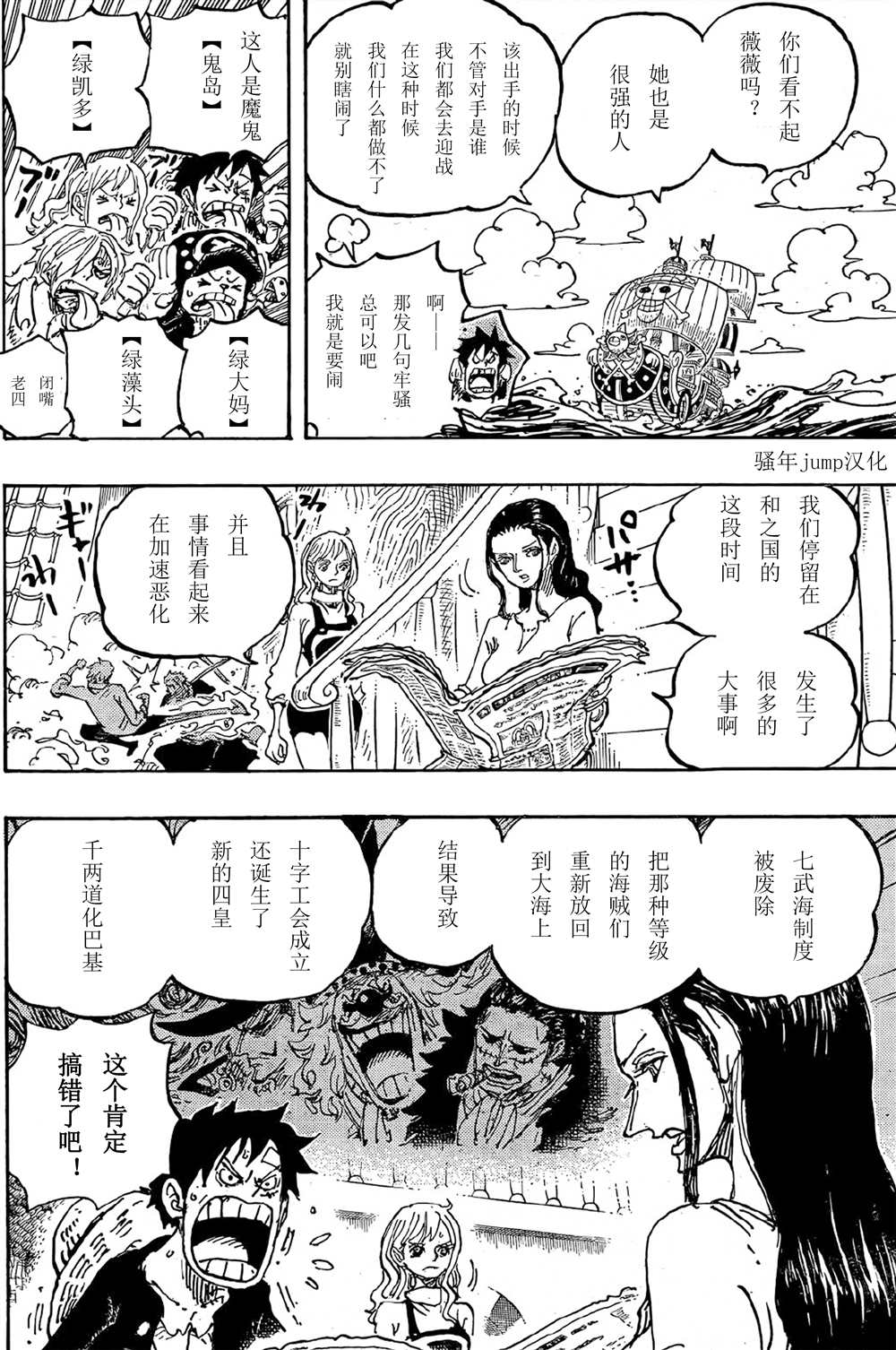 第1060话 路飞的梦想（野生版）5